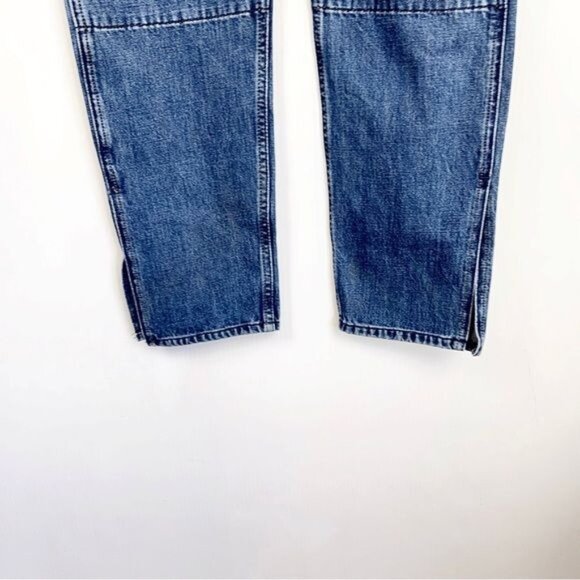 RAG & BONE Mia Yoke Straight Leg Jeans belts tie at waist clean Vincent wash 27 - Picture 10 of 12